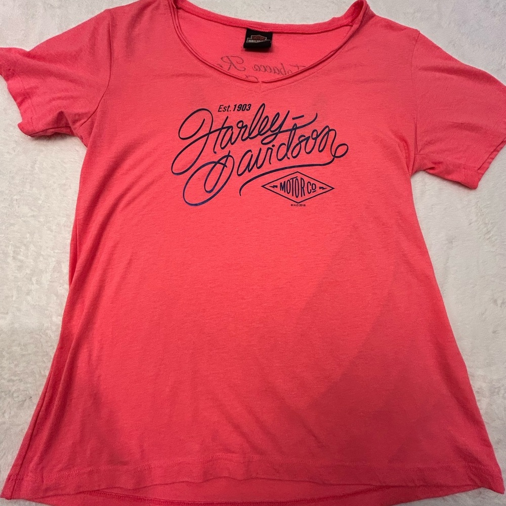 Harley-Davidson Pink Women's‎ Top
